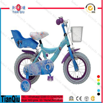 2016 New Style Colorful Mini Children Bicycle with Back Doll Seat